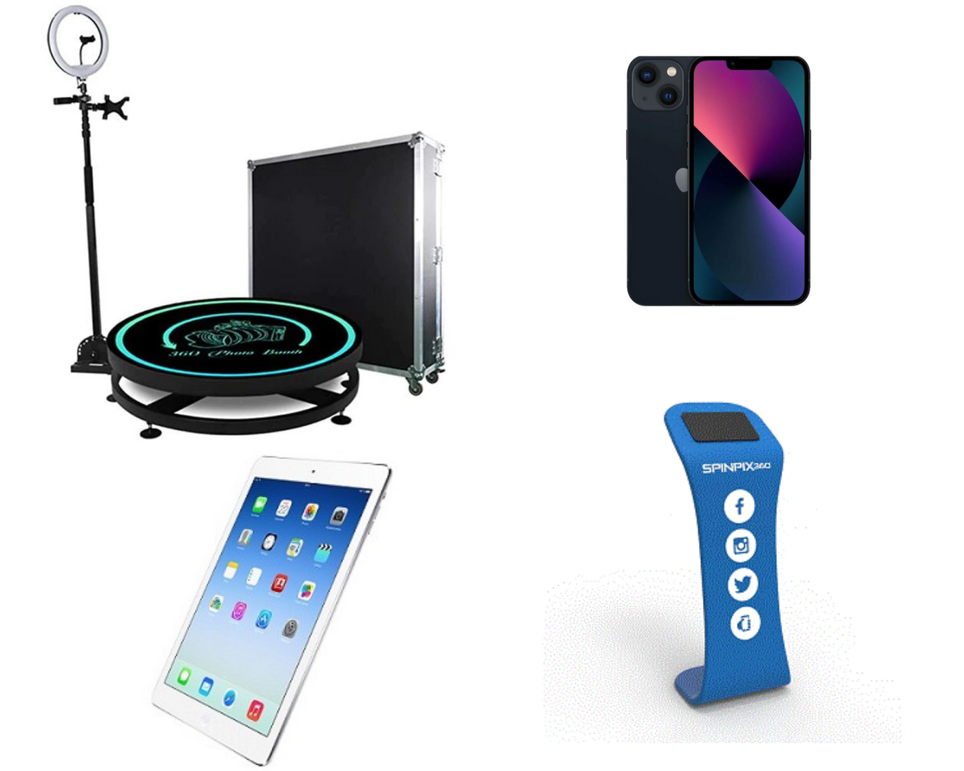 All in one solution: Platform + iPhone + Sharing Station (Ipad)